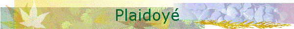 Plaidoy