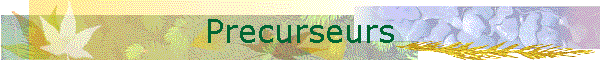 Precurseurs